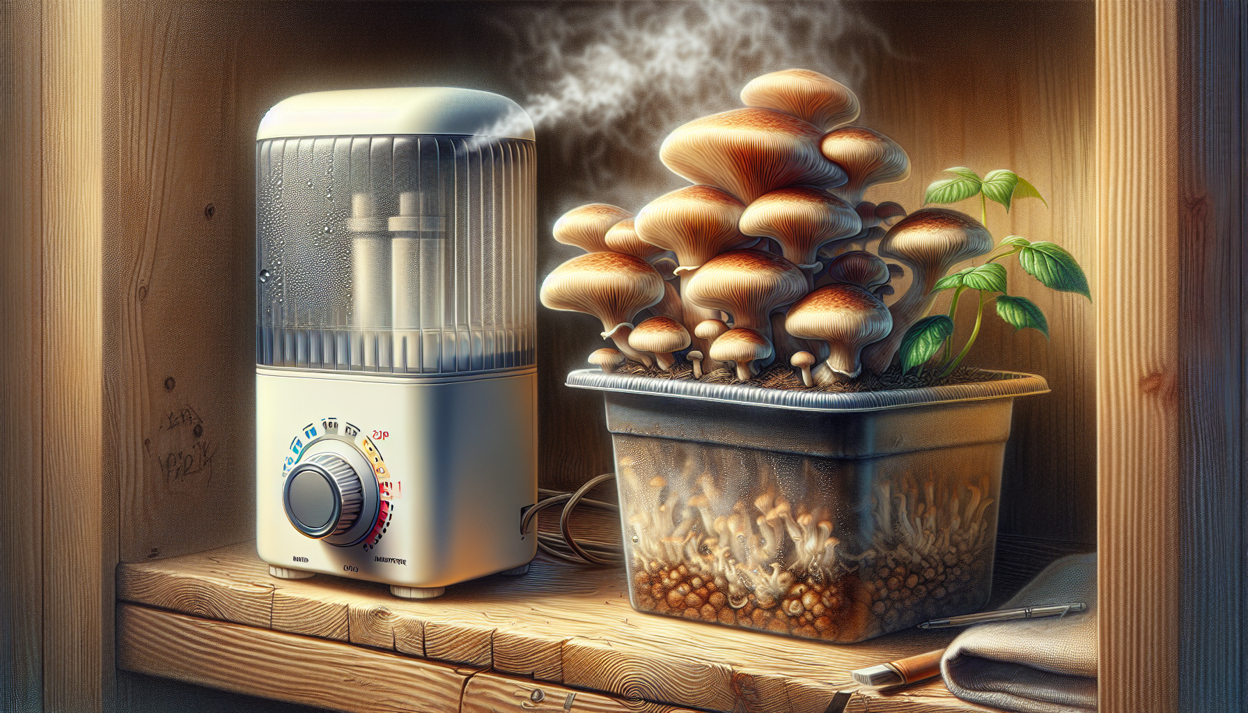 Can I Use A Humidifier For Mushroom Cultivation?