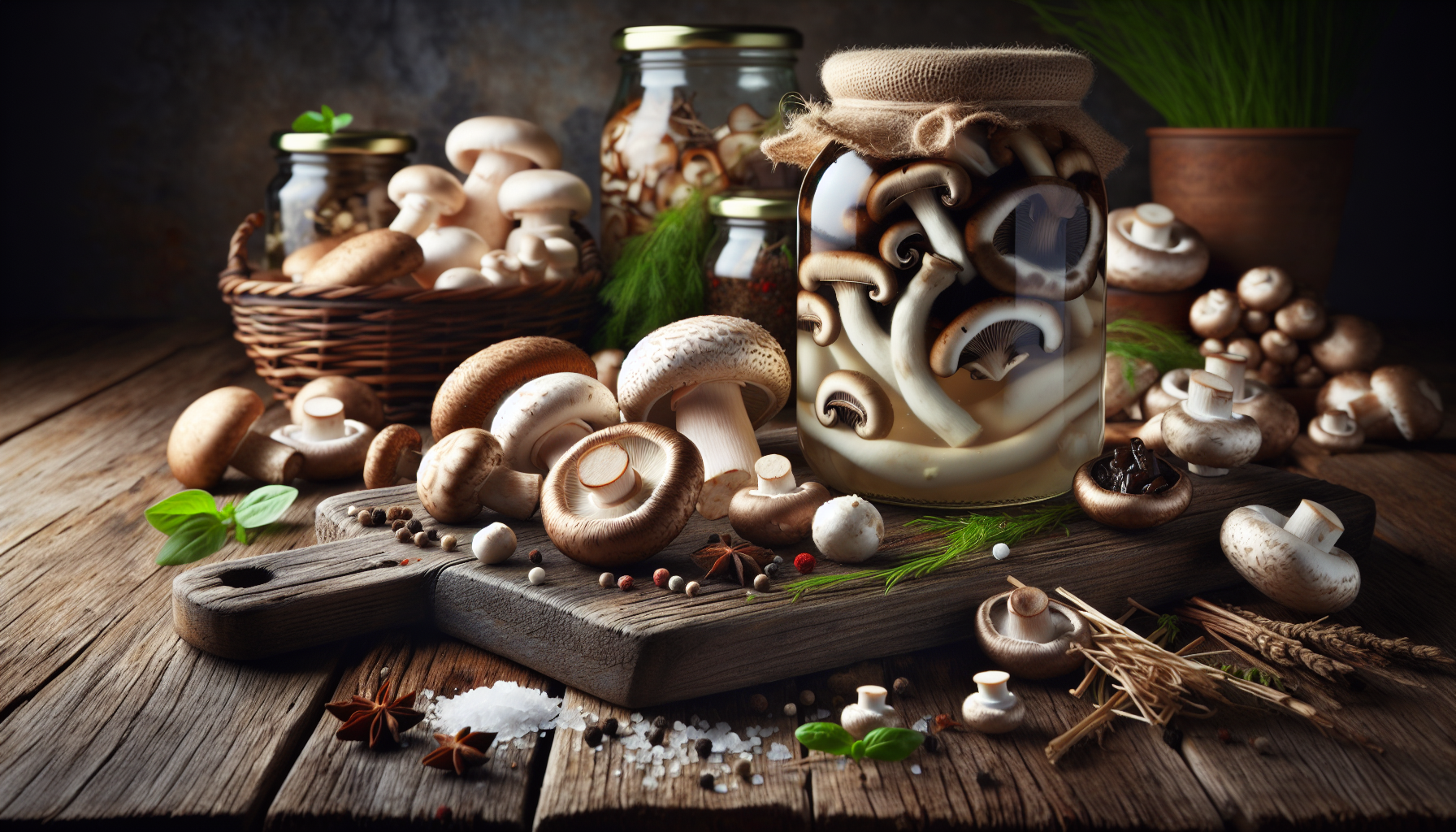 How Do You Make Mushroom Preserves?