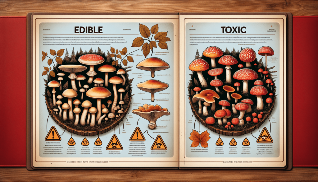 How Do I Distinguish Between Edible And Toxic Amanita Mushrooms?